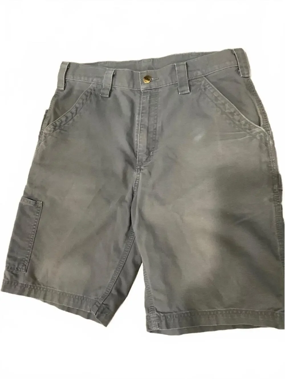 Carhartt Men's Gray Cargo Shorts Size 32